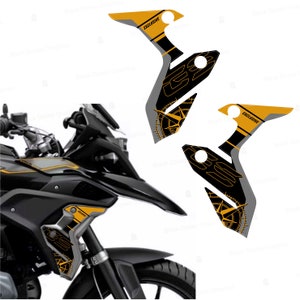 3D-Harzaufkleber für Aluminium-Seitenteile, kompatibel mit BMW R 1250 GS LC Standard EXKLUSIVEN Motorrädern