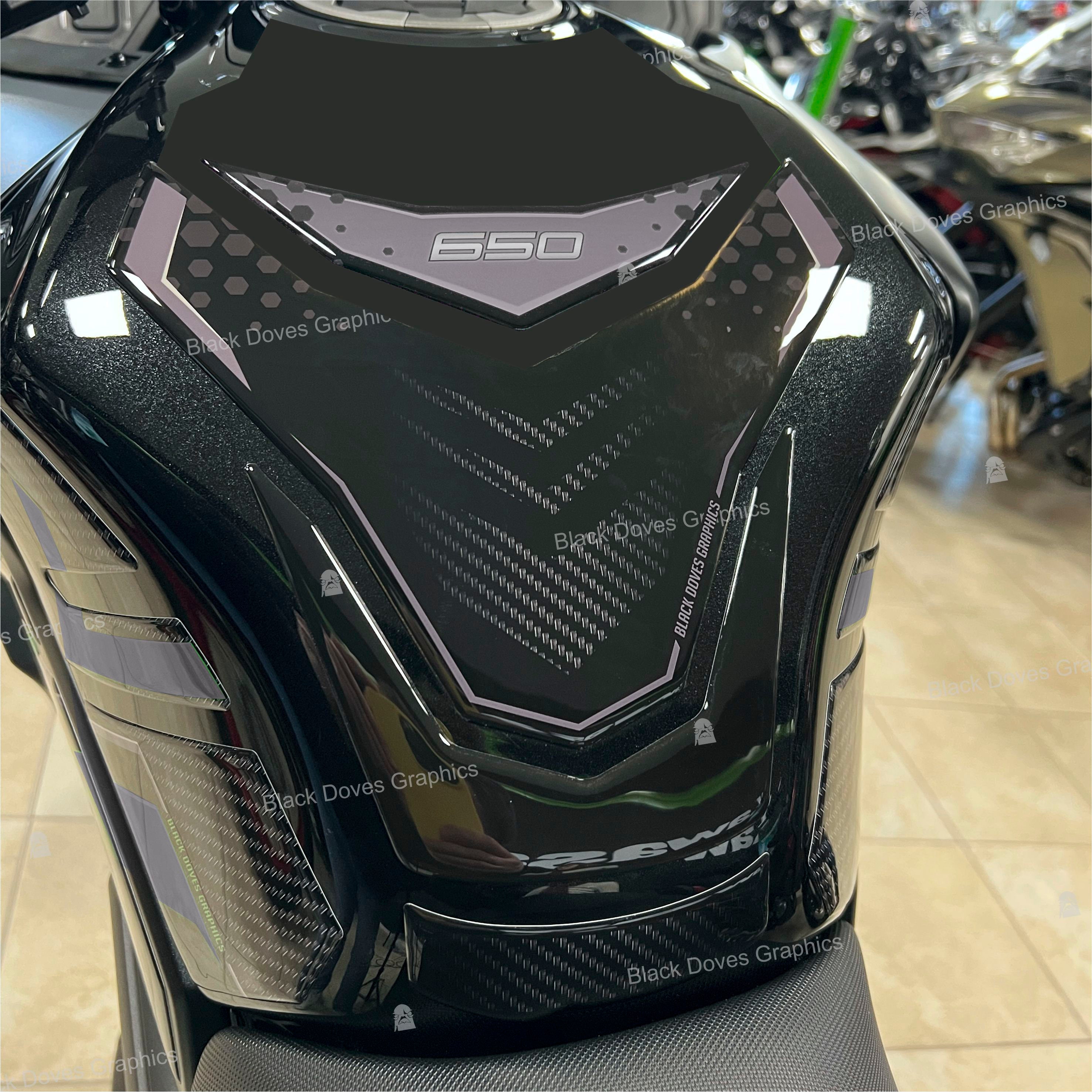 Für Kawasaki Versys 650 lt Versys 1000 Se 2023 reflektierende Motorrad  Felgenaufkleber Felgenstreifen Aufkleber Zubehör wasserdicht