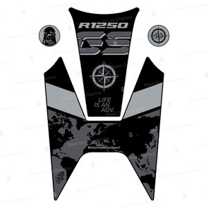 Tank Pad Tank Protection Sticker Compatible with BMW R1250 GS 2018 - 2019 R 1250 02