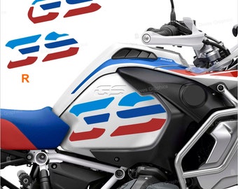2pcs Stickers Compatible with Side Tanks BMW R 1200 1250 GS Adventure LC