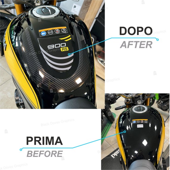 3D Tankpad Aufkleber Für Kawasaki Z900 - Grüner Tankschutz Aus Harz