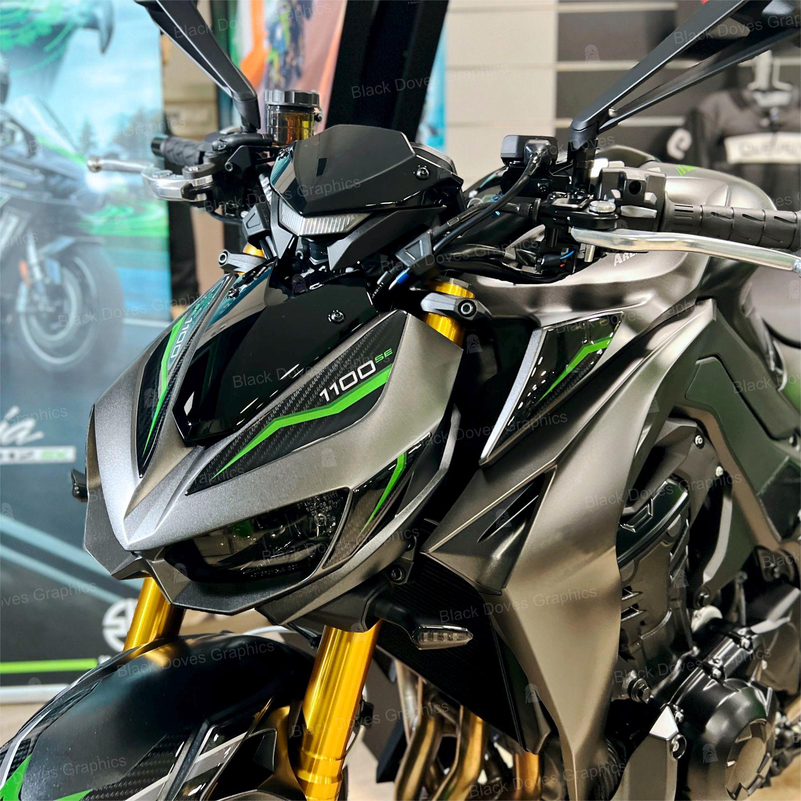 3D Protection Sticker Set Compatible With Kawasaki Z1100 SE 2026