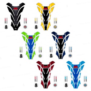 Resin Adhesive Tank Protection Compatible with Suzuki GSX R GSXR GSX-R Motorcycles