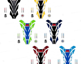 Adhesivo de resina para protección de depósito compatible con motocicletas Suzuki GSX R GSXR GSX-R