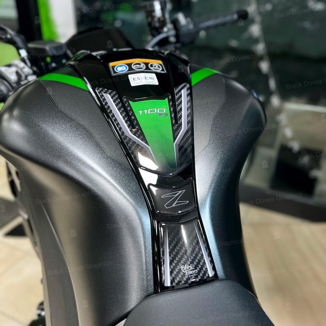 アルベルト 3D Tank Pad Stickers Compatible With Kawasaki Z1100 SE 2026 (GY1