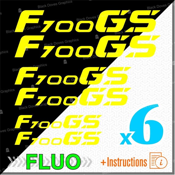 Kit Décalcomanies BMW F800GS 2011 – Autocollants Moto Colorbike – Espagne