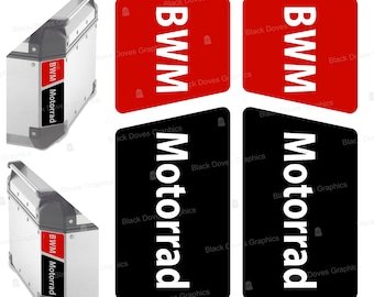 Reflective Strips Compatible with GIVI Monokey Trekker Outback Aluminum Top Case CASE 42 58 ltr BMW Motorrad