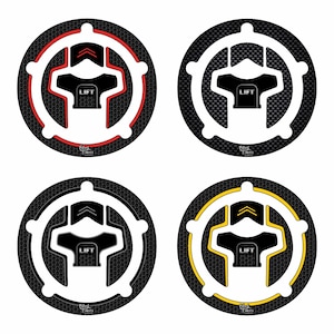 Resin Tank Cap Sticker Compatible with SUZUKI 2017 - 2020 and V-strom 650 1000 1050 motorcycles