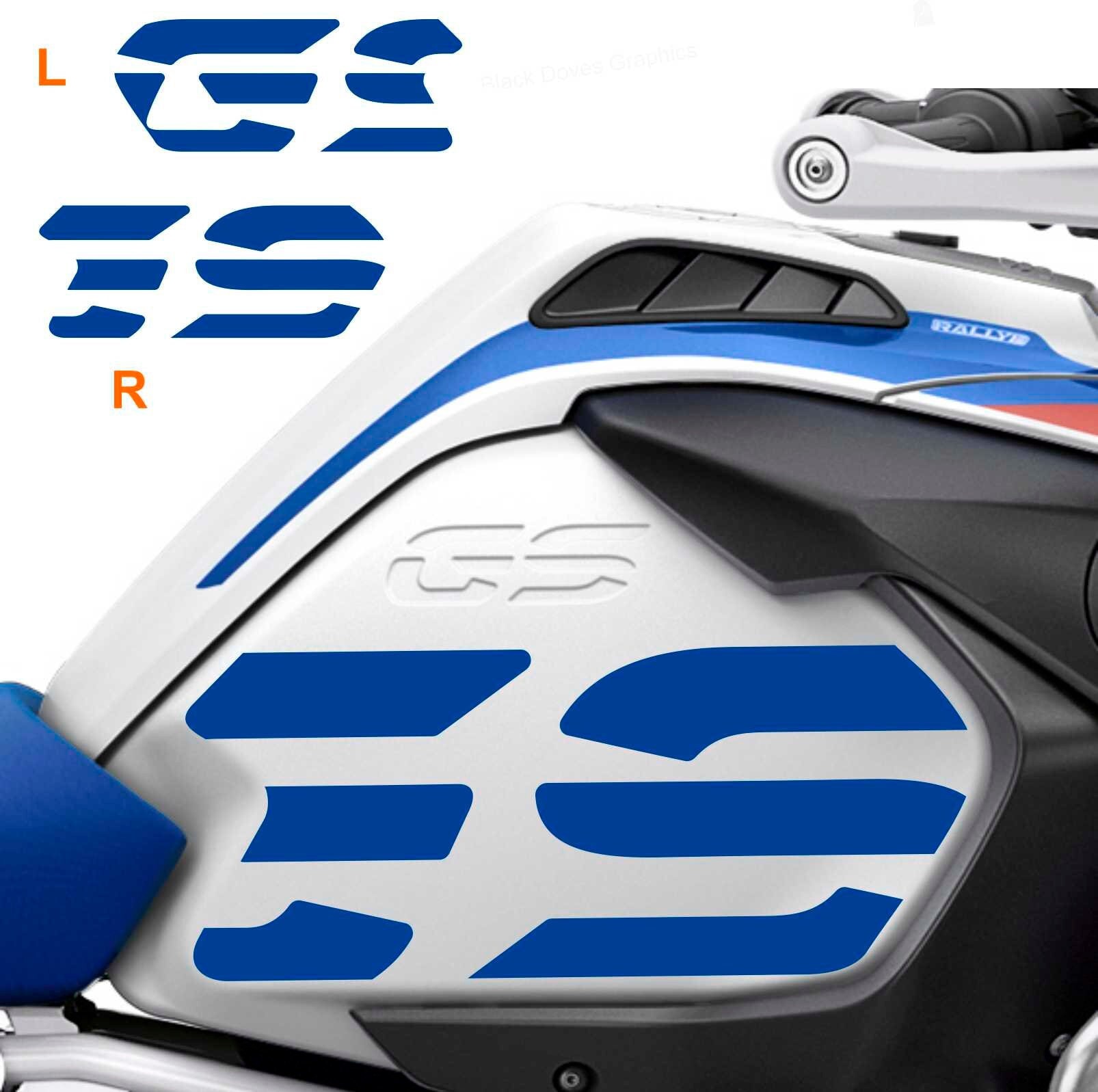 3 Autocollants Réfléchissants Compatible Moto R 1200 1250 GS Adventure - Garde-Boue Arrière
