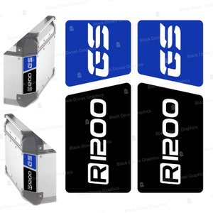 n2 Reflective Stickers compatible with GIVI Monokey Trekker Outback Aluminum Top Case 42 58 ltr BMW Motorrad R1200 GS