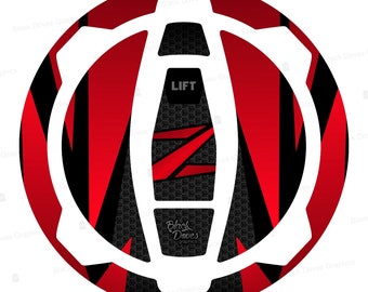 3D樹脂タンクキャップ保護ステッカー Kawasaki Ninja 400/500, Z400