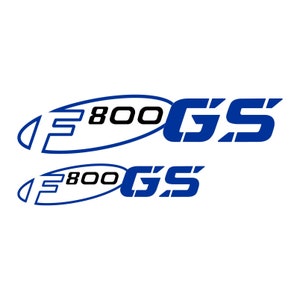 2pcs Compatible Stickers for Motorcycles Compatible with F 800 GS BMW Motorrad