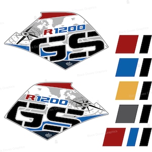 3D-Seitenschutzaufkleber, kompatibel mit BMW R 1200 GS ADVENTURE 2006-2013