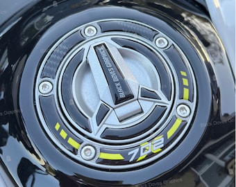 3D Resin Stickers Tank Cap Protections Compatible with Benelli TRK 702 X 2023