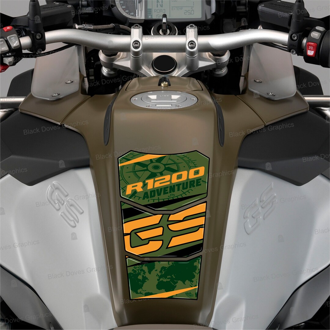 Tank Protection Compatible With BMW R1200 GS ADVENTURE 2014-2018 Tank ...