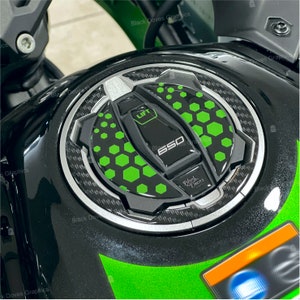 3D Sticker Tank Cap Protection Compatible with Kawasaki Versys 650 2022