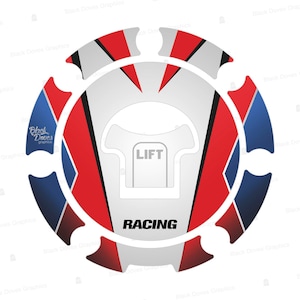 Adesivo Protezione Tappo Serbatoio Per Honda CBR 600 RR (2003-2007) - Carbonio Nero, Made In Italy - Foto 7