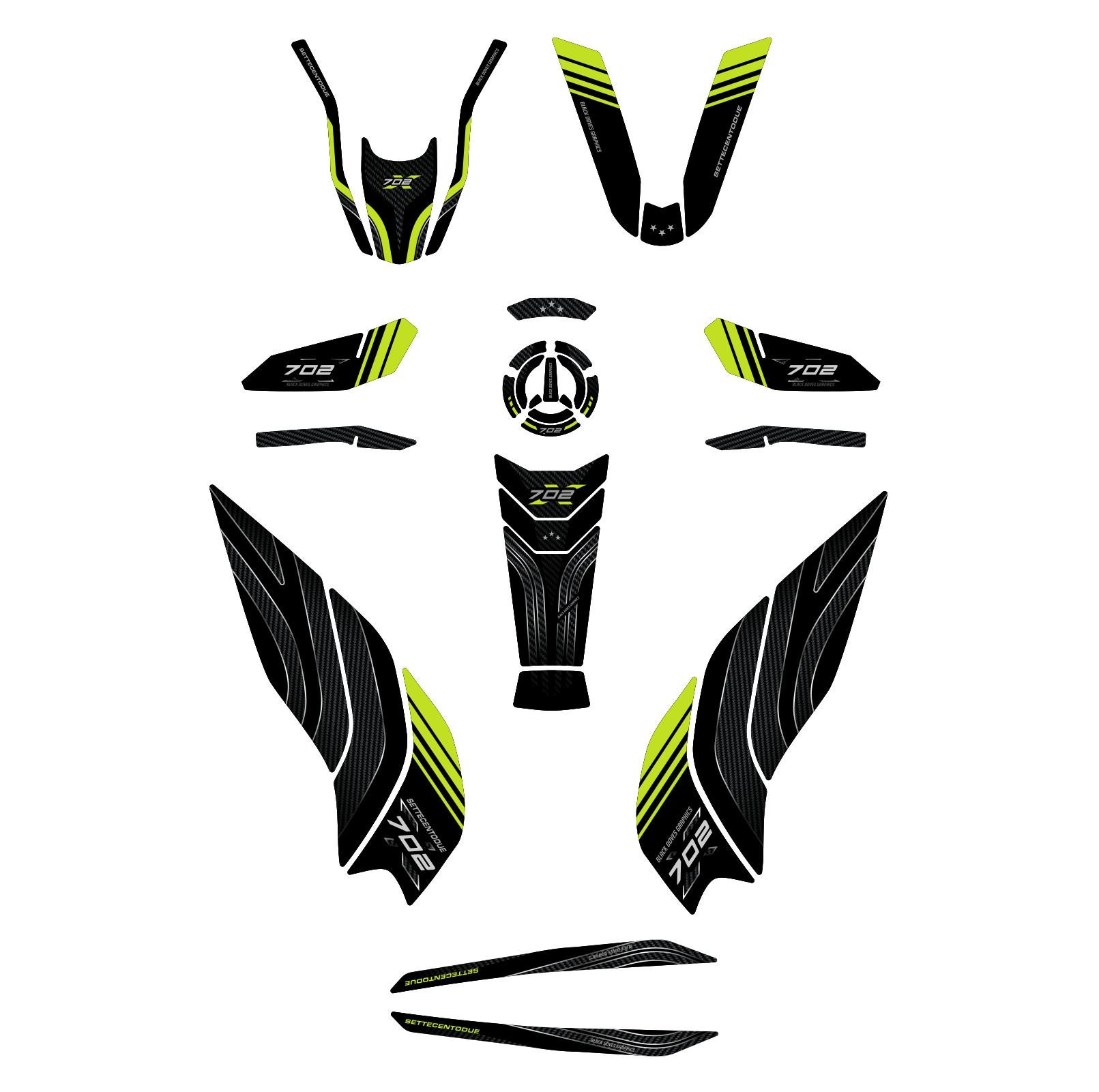 Labelbike - Autocollant 3D En Résine Pour Décoration Et Protection De