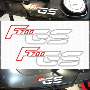 2pcs Stickers F 700 GS Compatible with BMW F700GS F700