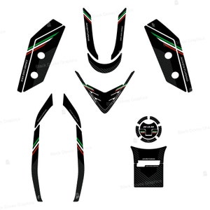 3D protection sticker set compatible with Moto Morini X-Cape 2022 2023