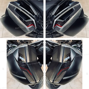 3D Stickers Protections Compatible 56L (2x28L) Side Cases KAWASAKI 650 VERSYS 2022