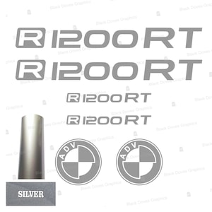 6x stickers compatible with R1200RT BMW Motorrad stickers pegatina autocollant AUFKLEBER