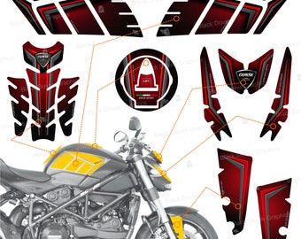 ストリートファイター シートカバー 848 / 1098 2009 - 2014 - d099a