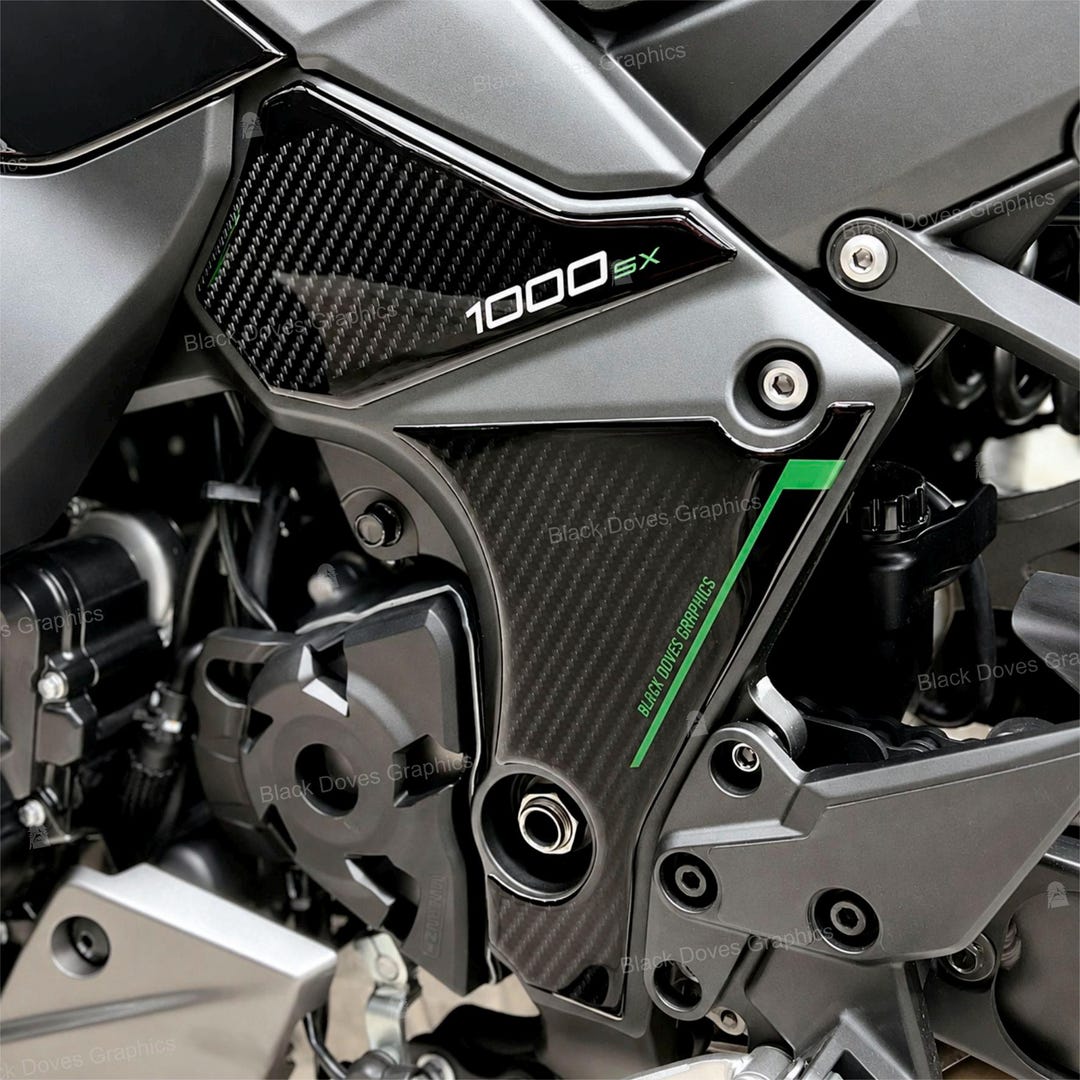 カワサキ ニンジャ 1000 SX 2020-2023 対応 3D レジン製エンジンガード