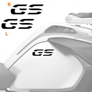 2pcs Stickers Compatible with Side Panels Tank BMW GS R1250 lc Adventure from 2019, GS R1200 lc Adventure from 2013 image 4