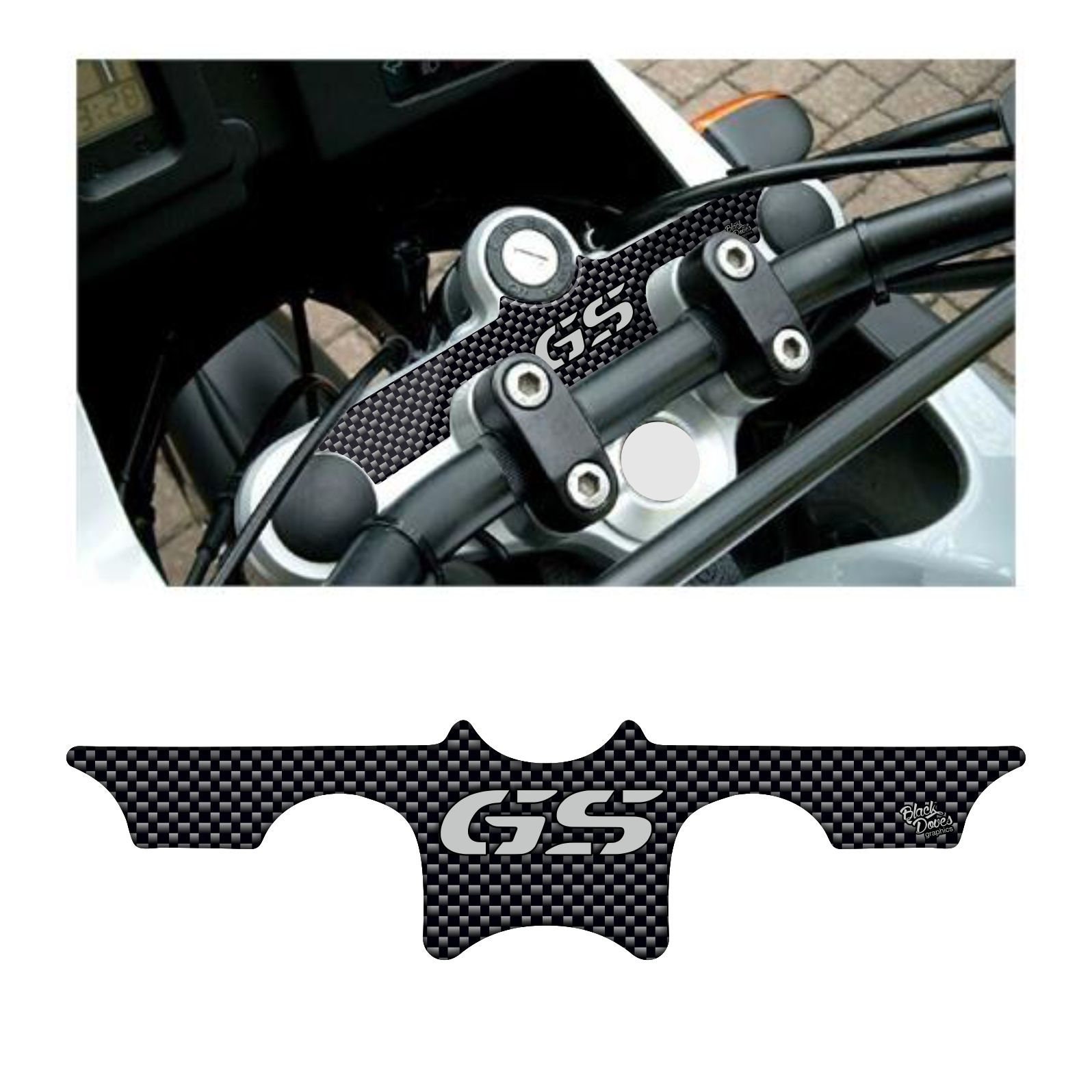 Bmw R1100gs Protection Resin Adhesive Protection for Fork Plate Compatible With BMW R1100GS ...