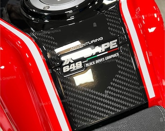 Tank Pad 3D Tank Protection Sticker Compatible with Morini X-Cape 2022 2023