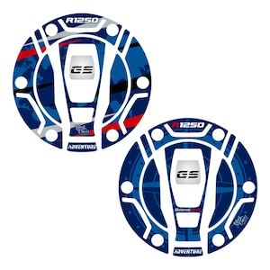 Resin Tank Cap Sticker Protection Compatible with BMW R 1250 GS HP Adventure 2019 - 2020
