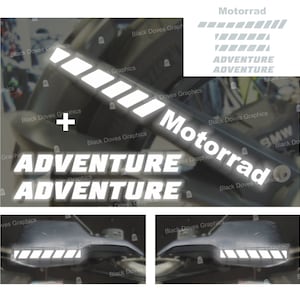 6x KIT autocollants compatibles avec R1200 Adventure 04-12 autocollants garde-boue arrière pegatina autocollant