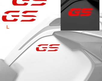 2pcs Stickers Compatible with Side Panels Tank BMW GS R1250 lc Adventure from 2019, GS R1200 lc Adventure from 2013