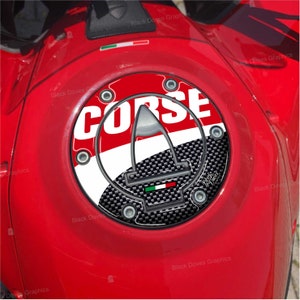 3D Sticker Protection Compatible with Ducati Multistrada 950 1200 1260 S V2 Tank Cap