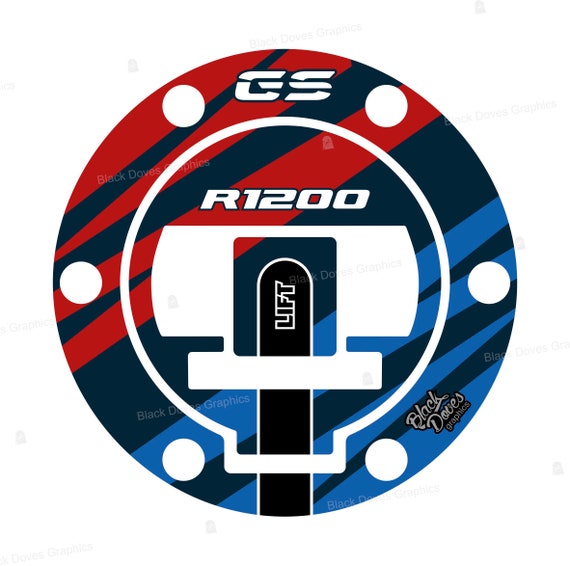 Autocollant 3D Compatibles Avec Bmw R 1200 GS 2013-2016 Bouchon De