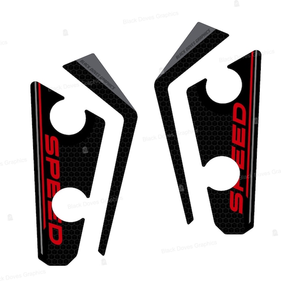 Adesivi 3D Protezioni Parafango Per Triumph Speed Triple 1050 (fino Al 2013) - Foto 9