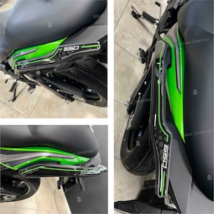 3D Stickers Handle Protection Compatible with Kawasaki Versys 650 2022
