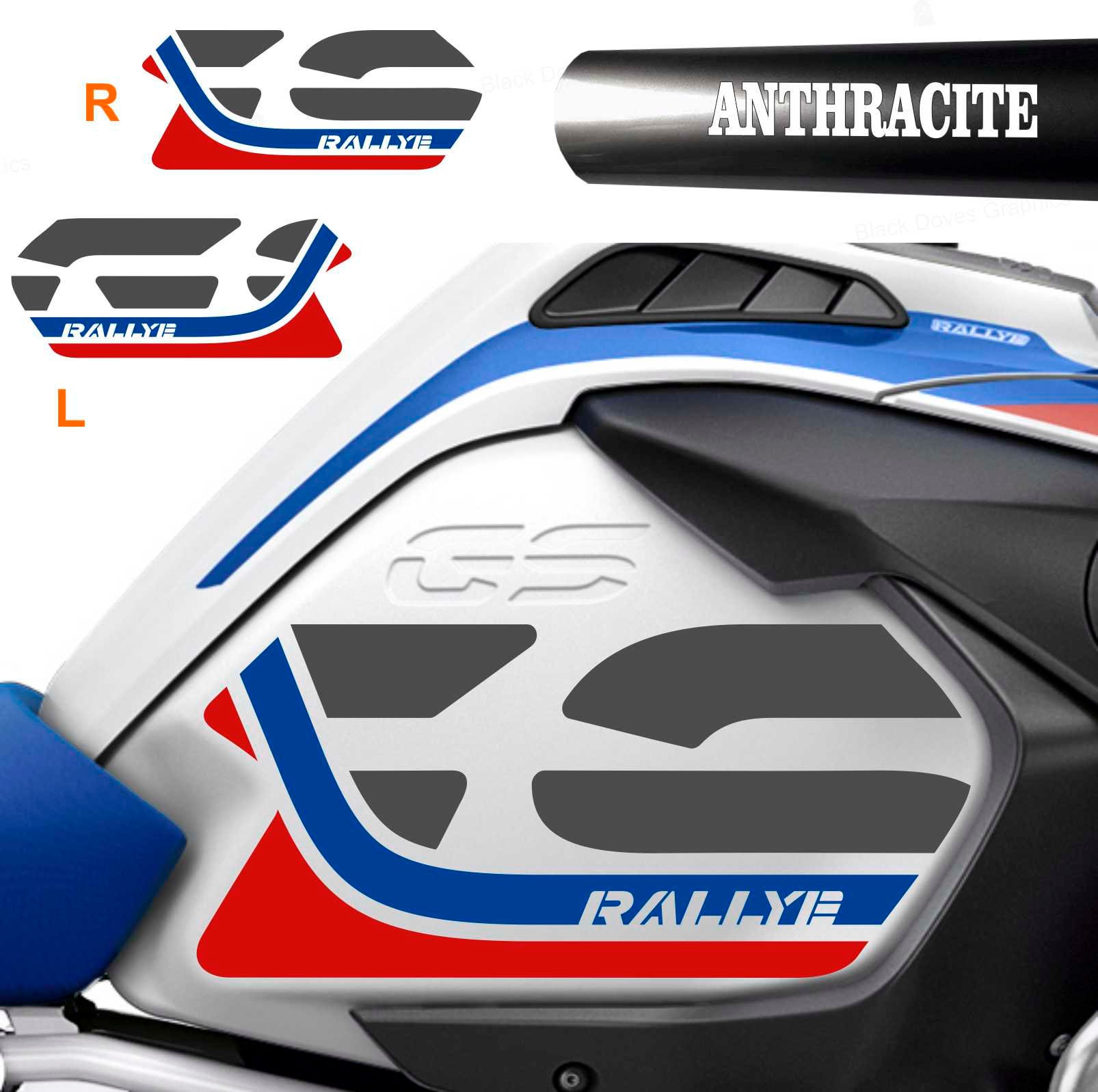 Paraserbatoio BMW Motorrad adesivo resinato Tank Pad 3D serbatoio moto B-10  - Stickers Line