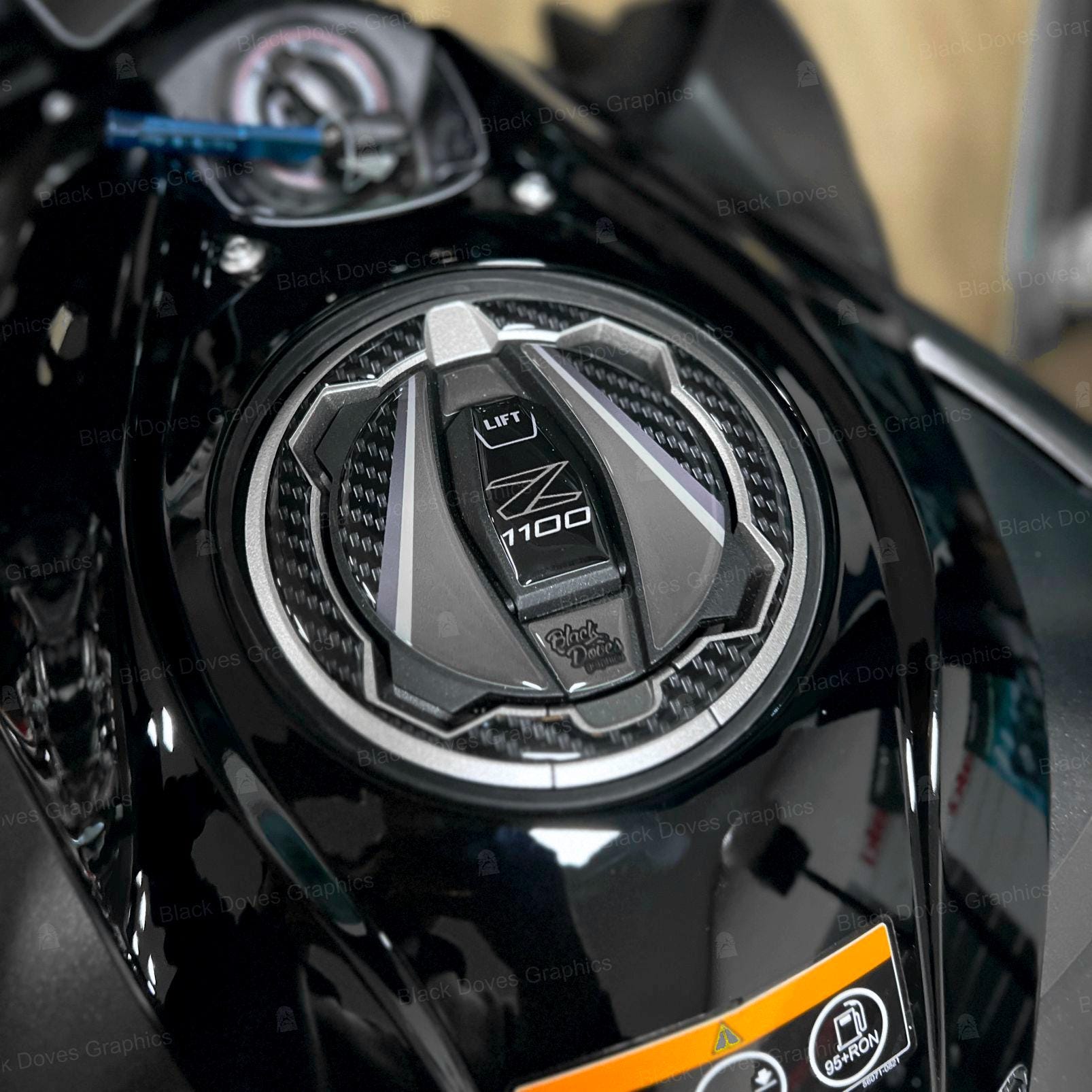 Kawasaki Z1000 Sticker - Etsy Norway