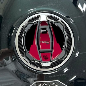 3D Stickers Tank Cap Protection Compatible with Kawasaki Ninja 1100 SX 2025 Metallic Matte Graphenesteel Gray (GY2)