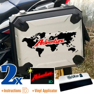 2 Motorradaufkleber, kompatibel mit Honda CRF 1000 L Africa Twin 2016