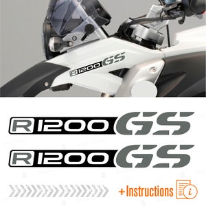 2pcs Stickers compatible with BMW R1200 GS Adventure motorcycles