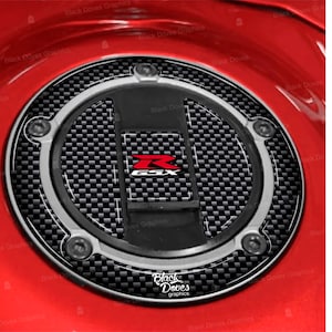 Resin Sticker Tank Cap Protection Compatible with Suzuki GSX 600 650 750 1000 1250 1300 GSXR