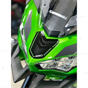 3D Front Protection Sticker Compatible with Kawasaki Versys 650 2022
