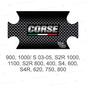 STEERING PLATE ADHESIVE Resin Compatible with Ducati Monster 400 600 620 750 800