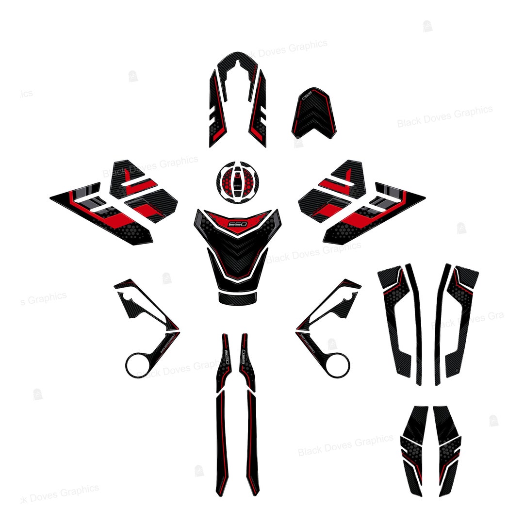 3D Stickers Set Protections Compatible With KAWASAKI Versys 650 2022 Etsy