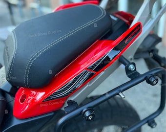 3D Resin Stickers Handle Protection Compatible with Benelli TRK 702 X 2023