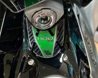 3D Key Zone Protection Stickers Compatible with Kawasaki Z1100 SE 2026 (GY1) | Black Doves Graphics