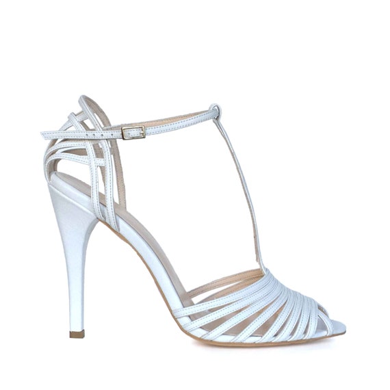 leather bridal shoes